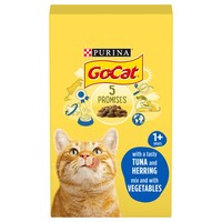 Purina Go-Cat Adult Dry Cat Food (Tuna, Herring and Vegetables) big image
