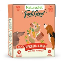 Naturediet Feel Good Wet Food for Adult Dogs (Chicken & Lamb) big image