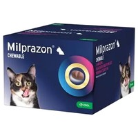 Milprazon 16mg/40mg Chewable Tablets for Cats big image