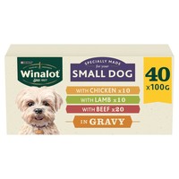 Winalot Small Dog Adult Wet Dog Food in Gravy (Chicken, Lamb & Beef) big image