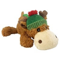 KONG Holiday Cozie Reindeer Dog Toy big image
