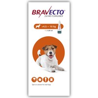 Bravecto 250mg Spot-On Solution for Small Dogs (Single Pipette) big image
