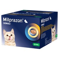 Milprazon 4mg/10mg Chewable Tablets for Small Cats and Kittens big image