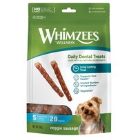 Whimzees Veggie Sausage Dog Chews (Resealable Pack) big image