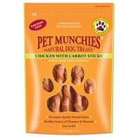 Pet Munchies Chicken with Carrot Treats for Dogs 80g big image