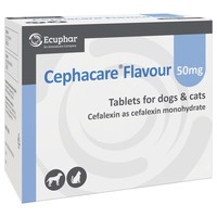 Cephacare 50mg Flavoured Tablets for Cats and Dogs big image