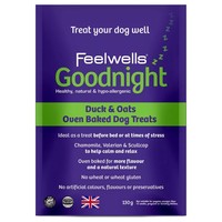Feelwells Goodnight Oven Baked Dog Treats (Duck & Oats) 130g big image