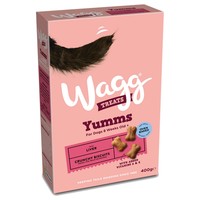 Wagg Yumms with Liver Crunchy Treats for Dogs 400g big image