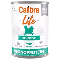 Calibra Life Sensitive Wet Dog Food (Salmon & Rice) big image