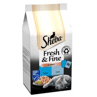 Sheba Fresh & Fine Adult Wet Cat Food in Gravy (Tuna & Cod) big image