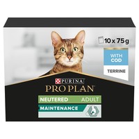 Purina Pro Plan Sterilised Maintenance Terrine Adult Cat Wet Food (Cod) big image