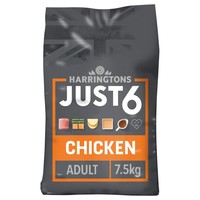 Harringtons Just 6 Dry Dog Food (Chicken) big image