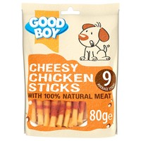 Good Boy Pawsley Cheesy Chicken Sticks Dog Treats 250g big image