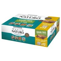 Naturo Adult Grain Free Wet Dog Food Trays (Chicken) big image