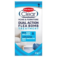 Bob Martin Clear Home & Furniture Dual Action Flea Bomb big image