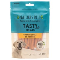 Natures Deli Chicken Sticks with Cheese 100g big image