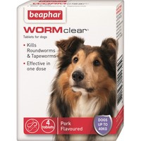 Beaphar WORMclear for Large Dogs (4 Tablets) big image