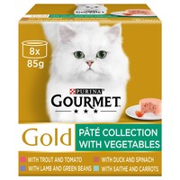 Purina Gourmet Gold Pate Collection Adult Wet Cat Food (Mixed Variety) big image