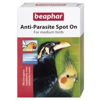 Beaphar Anti-Parasite Spot On for Medium Birds (2 Pipettes) big image