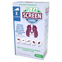 Flea Screen Combo Spot-On Solution for Medium Dogs big image