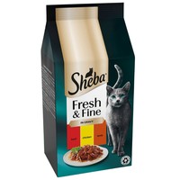 Sheba Fresh & Fine Adult Wet Cat Food in Gravy (Beef & Chicken) big image