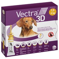 Vectra 3D Spot On for Extra Small Dogs (3 Pack) big image