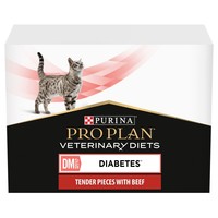 Purina Pro Plan Veterinary Diets DM St/Ox Diabetes Management Wet Cat Food Pouches big image