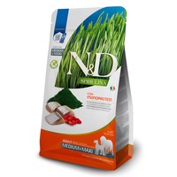 Farmina N&D Spirulina Medium & Maxi Dry Dog Food (Herring, Spirulina & Wolfberry) 7kg big image