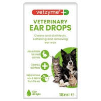 Vetzyme Veterinary Ear Drops 18ml big image
