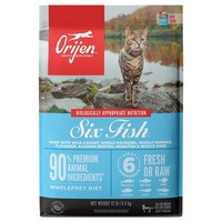Orijen Six Fish Dry Cat Food 5.4kg big image