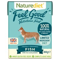 Naturediet Feel Good Wet Food for Adult Dogs (Fish) big image