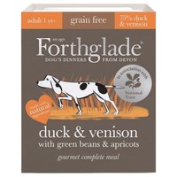 Forthglade Grain Free Gourmet Wet Dog Food (Duck & Venison) big image