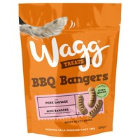 Wagg BBQ Bangers Treats for Dogs (Pork Sausage) 125g big image