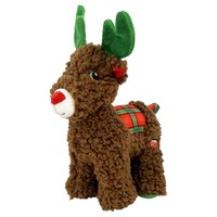 KONG Holiday Sherps Reindeer Dog Toy big image