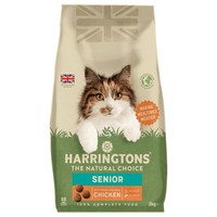 Harringtons Complete Senior Dry Cat Food (Chicken) 2kg big image