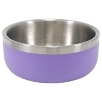 Rosewood Double-Wall Stainless Steel Premium Bowl (Lilac) big image