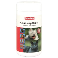 Beaphar Cleansing Wipes 100 Pack big image