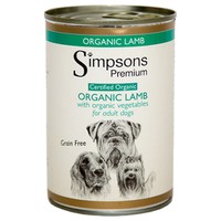 Simpsons Premium Certified Organic Adult Wet Dog Food (Lamb) big image