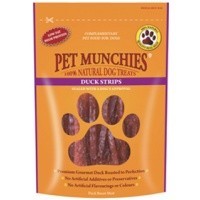 Pet Munchies Duck Strips Treats for Dogs big image