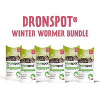 Dronspot Spot On Winter Worming Bundle for Medium Cats big image