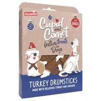 Rosewood Cupid & Comet Turkey Drumsticks for Dogs 160g big image