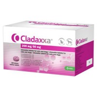 Cladaxxa 200mg/50mg Chewable Tablets for Cats and Dogs big image