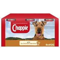 Chappie Complete Adult Wet Dog Food Tins (Chicken & Rice) big image
