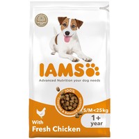 Iams for Vitality Small/Medium Breed Adult Dog Food (Fresh Chicken) big image