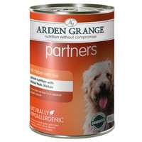 Arden Grange Partners Adult Dog Wet Food Tins (Chicken & Rice) big image