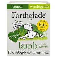 Forthglade Wholegrain Complete Senior Wet Dog Food (Lamb with Brown Rice) big image