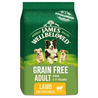 James Wellbeloved Adult Dog Grain Free Dry Food (Lamb & Vegetables) 10kg big image