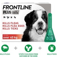 FRONTLINE Plus Flea and Tick Treatment for Extra Large Dogs big image