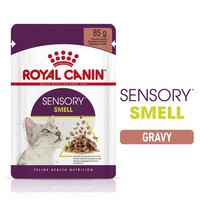 Royal Canin Sensory Smell Wet Food Pouches in Gravy for Cats big image