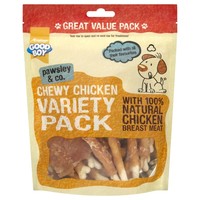 Good Boy Pawsley Chewy Chicken Variety Pack Dog Treats 320g big image